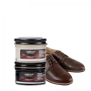 China Cognac Nubuck Leather Shoe Care Kit Polish Cream Nourishing on sale
