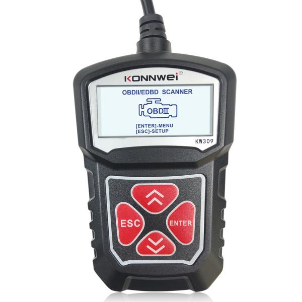 Quality KONNWEI KW309 Enhanced OBDII Scanner Car Engine Fault Code Reader CAN Diagnostic Scan Tool for sale