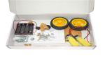 2WD Line Tracing Smart Car Chassis With Speed Encoder Strong Magnetism Motor