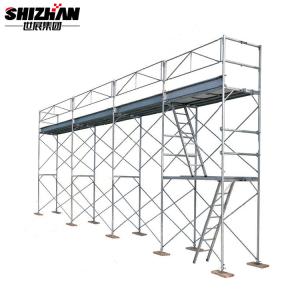China H Frame Aluminium Mobile Scaffolding Tower Easy Install 6m 7m 8m 10m 12m Movable wholesale
