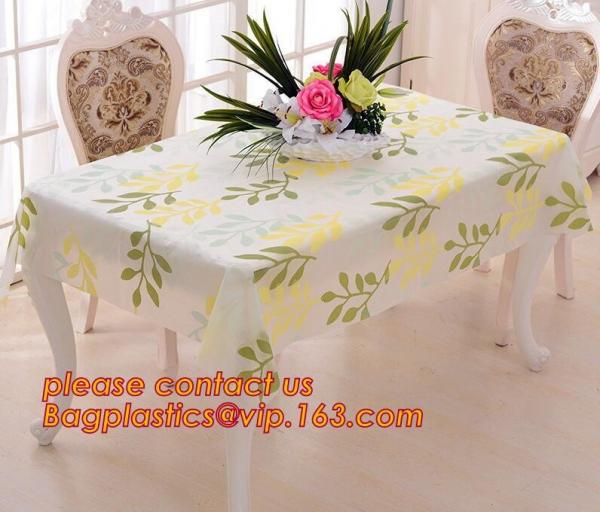 Advertising Table Cloth Fabric Sublimation Banner Clear PVC Cover,Smooth 3d printing pen clear pvc table cover for exhib