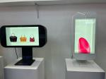 21.5/32/55/86 Inch Transparent LCD Display Box With Interactive Touch Screen