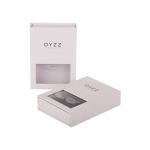 Sturdy White Cardboard Eyelash Box With Visible Window Slide Tray