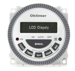 CN304 AC 220V Digital LCD Power Weekly Programmable Timer Time Switch Relay