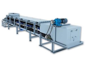 Custom Troughed Belt Conveyor , Material Handling Conveyor Adjustable Speed With Carrying Idler