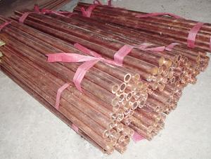 China Excellent freezing  seamless red copper pipe / tube ASTM B68 standard / un-standard wholesale