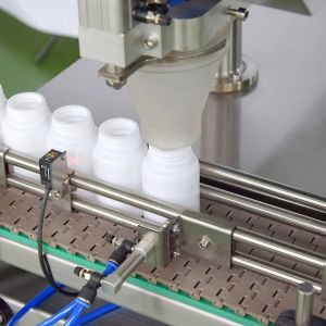 SGS Automatic Tablet Counter 0.9KW Automatic Pill Counting Machine