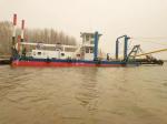 1.2m Draft sand dredging machine For Lake Work Site Customization Accepted