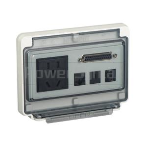 China PowerSyntax IP67 Waterproof Hinged Inspection Window With Double Padlock For Customized Front Panels Part No. IF0406 wholesale