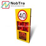 Solar Powered Radar Digital LED Speed Displays with Data Logging and Wireless