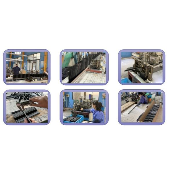 Industrial Nylon Weather Strip Brush Dustproof Sliding Door Brush Seal