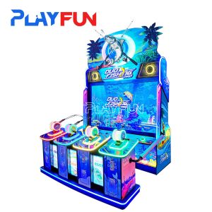 China Big Screen Duo Lottery Game Machine Fishing Redemption Game Machine on sale
