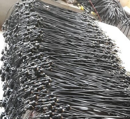 Black Steel Color SGS V-W Hand Brake Cable IATF16949