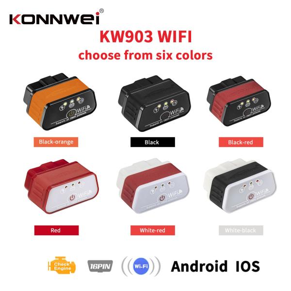 Quality Small Wireless Obd2 Scanner Iphone For Car Support ISO 9141 Protocols for sale