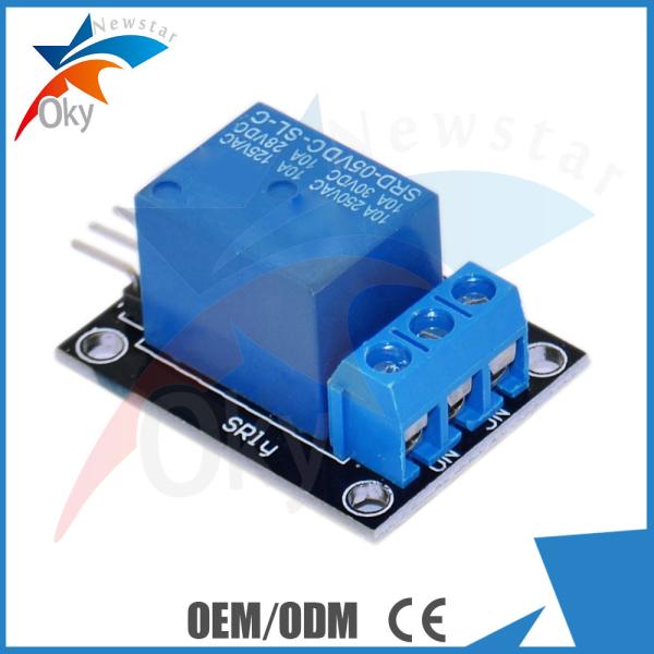 Quality 5v 1 Channel Relay Module For Arduino Blue Solid State Relay Module for sale