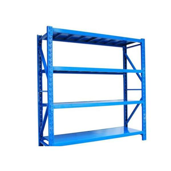 Quality Pallet 200KG/Layer Metal Warehouse Storage Shelves Powder Coated Light Duty for sale