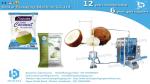 Automatic liquid pouch packing machine with rotary pump and customized exhaust