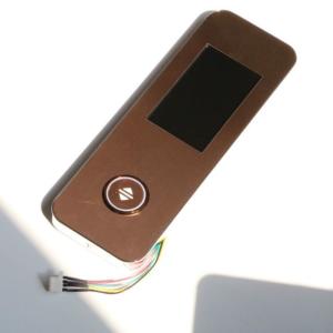 China Slender Elevator LOP with Push Button Titanium Plating Materials wholesale