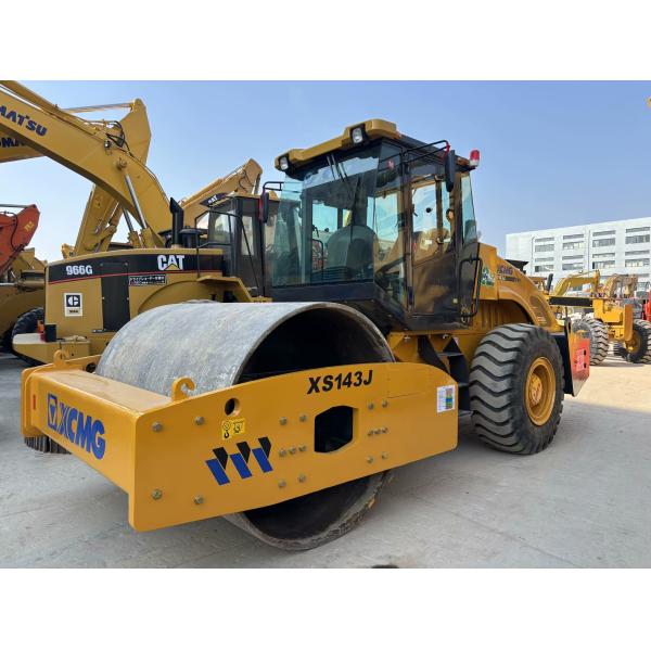 Used XCMG XS143J Single Drum 14 Tons Road Roller In Excellent Condition