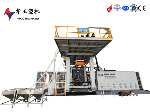 Quality Huayu HY2000L-10layers Blow Moulding Machine with 1800KN Clamping Force and 68T Total Weight for sale