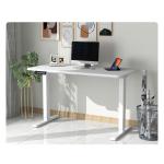 Adjustable Height Office Desk Extendable Computer Table with Wood Style Panel
