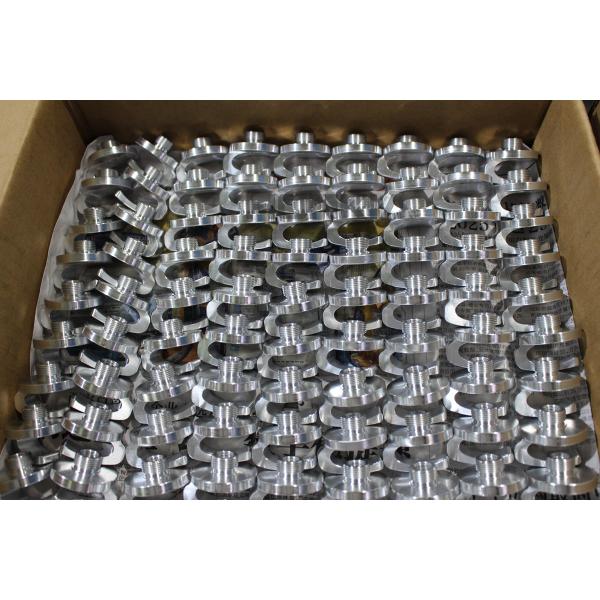Anodizing Silver CNC Precision Machined Components , Aluminium Turned Parts ODM