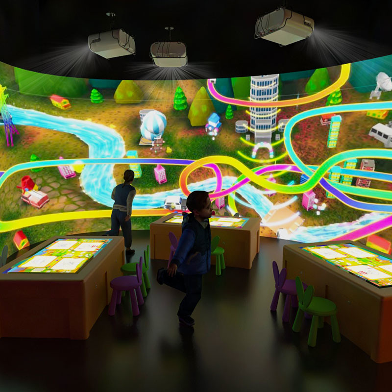 China 3D AR Alive Interactive Drawing Touch Table Screen Projection wholesale