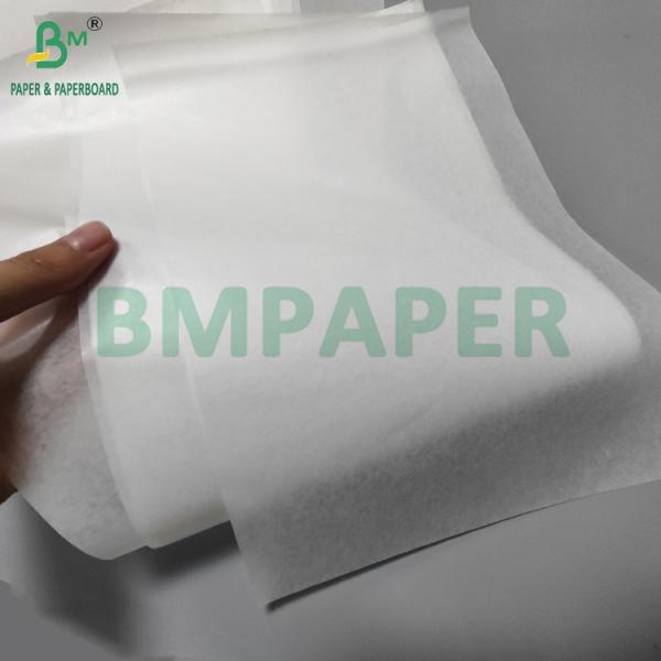 40gsm Heat Resistant White Coated Silicone Oven Paper For Roasting 620mm