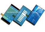 IPS 350cd / m2 Brightness TFT Touch Screen , White LED Backlight LCD Display