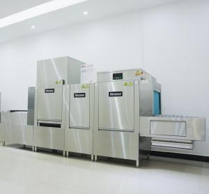 China Industrial Silver Freestanding Dishwasher Large Domestic Dishwashing Machine on sale