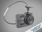 Dash Camera With Monitor Dual Recording Front And Rear View