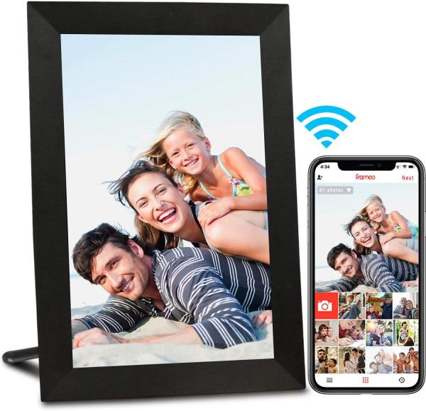 10 Inch Touch Screen Digital Picture Frame Signage For RM/RMVB/AVI/MPG/MPEG