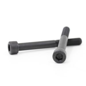 Cylindrical Head Half Threads Hexagon Socket Head Screws Black Zinc