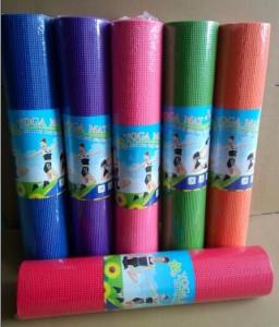 China Private Label Custom Printed PVC Yoga Mat  pvc yoga mat 100% eco friendly  mat on sale