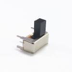 Slide Switch，DPDT Through Pole 2P2T Sliding Switch,Horizontal side dial push