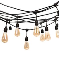 China Warm White S14 E26/E27 LED Globe Bulb String Light for Festoon Party Colorfull Bulb Light String for Holiday, Wedding, P on sale