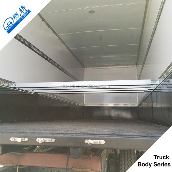 Aluminum Structural Refrigeration Box Semi Trailer for Fresh Food and Meat Delivery