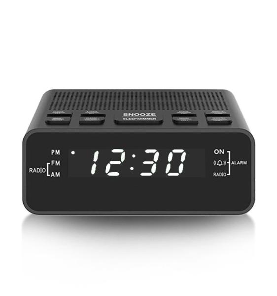Quality Digital Portable Clock Radio USB Rechargeable With Snooze Alarm Functions for sale