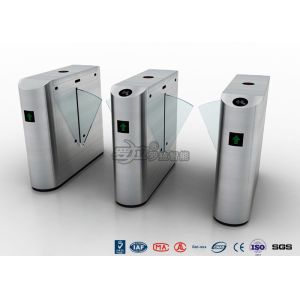IP54 Anti - Breakthrough Flap Barrier Gate Speed Automatic With Barcode