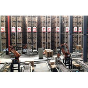 High Density Automated Warehouse Racking Systems , Flexible Steel Racking System