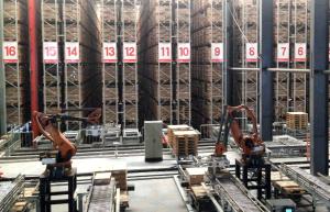 China High Density Automated Warehouse Racking Systems , Flexible Steel Racking System wholesale