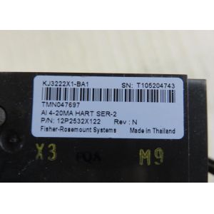 Emerson DeltaV KJ3222X1-BA1 12P2532X072 VE4003S2B1 Analog HART Input Redundant