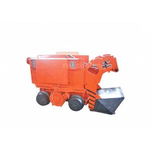 13kw Crawler Mucking Loader / Tunnel Mucking Equipment 60cbm / H Loading