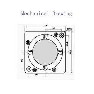 Dust Proof Trackball Module High Sensitivity Three Buttons Durable Rugged