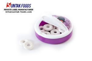 China Plum Dextrose Sugar Free Lifesaver Mints With Customized Shape , Sour Hard Candy wholesale