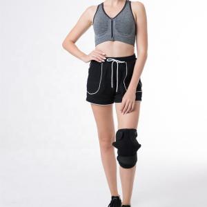 China Black Heated Knee Brace Wrap With Overheat Protection wholesale
