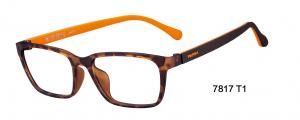 China High Transparent Ultra Light Eyeglass Frames For Man And Women 7817 B1/C1/S1/T1 wholesale