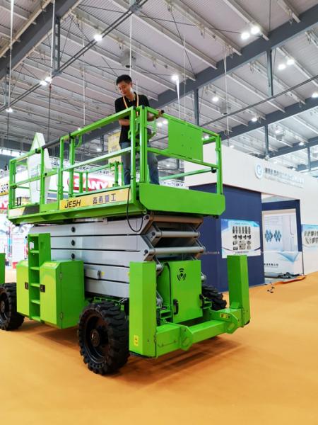 Quality Movable Hydraulic Lift Platform Machine Working Height 19m ISO Certification for sale
