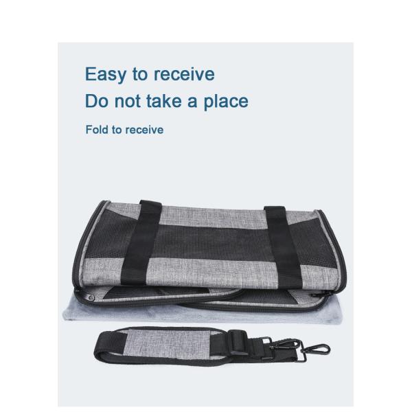 Cat Dog Shoulder Portable Pet Travel Carrier Package 5 Grid Ventilation