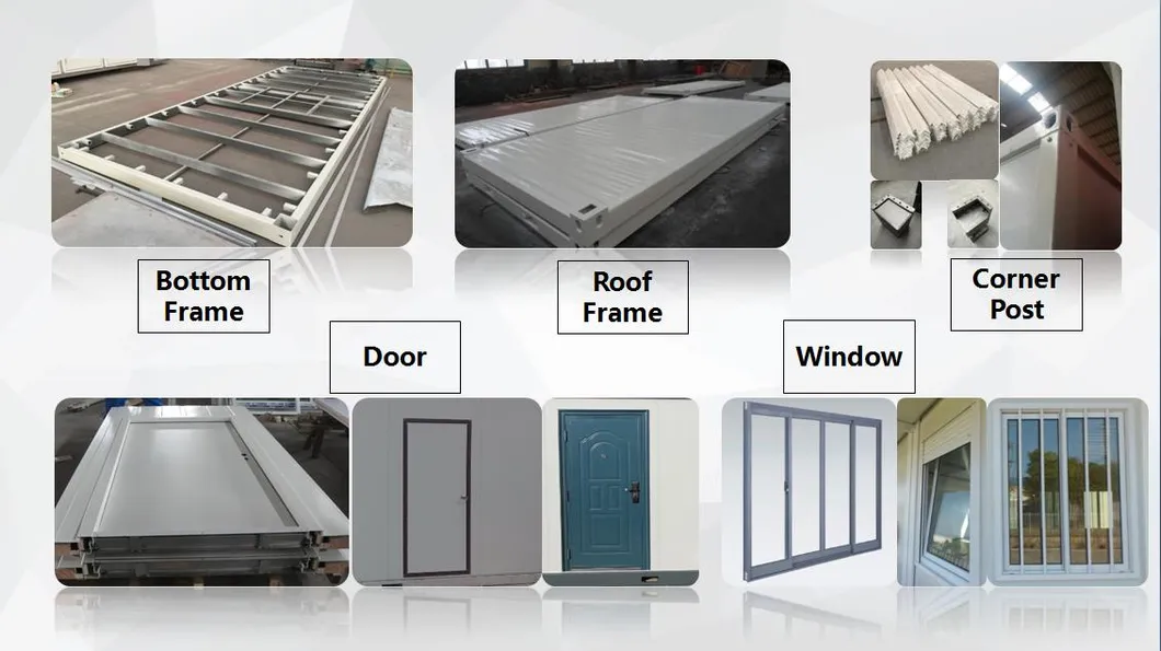 Portable Prefab Steel Frame Container House